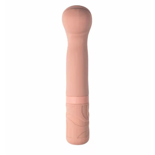 Universe Mini vibrátor G-pont stimuláló 10 mód 14,7 cm bézs