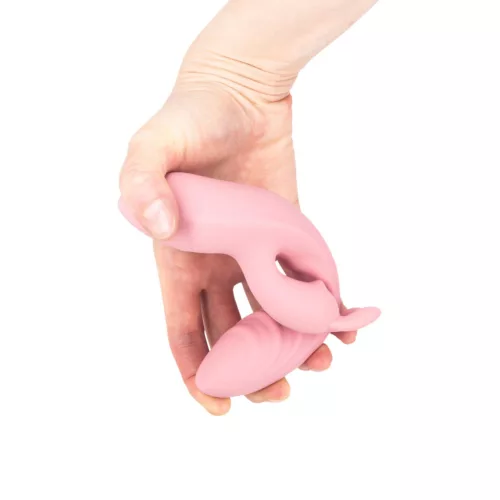 Vibrátor Rezgő, 10 mód, USB töltés 20,6 cm szilikon fekete