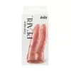 Dildó Dupla stimuláció perles fényű pink 17,5 cm 16,5 cm tapadókoronggal