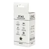 Star Collection Anál plug Szilikon, biztonsági alap, rózsaszín kristály S