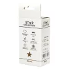 Star Collection Anál plug Szilikon, biztonságos, könnyű használat S világos rózsaszín kristály