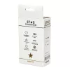 Star Collection Anál plug kényelmes használat M rózsaszín átlátszó köves
