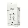 Star Collection Anál plug Kényelmes, közepes méret Rózsaszín lila kővel