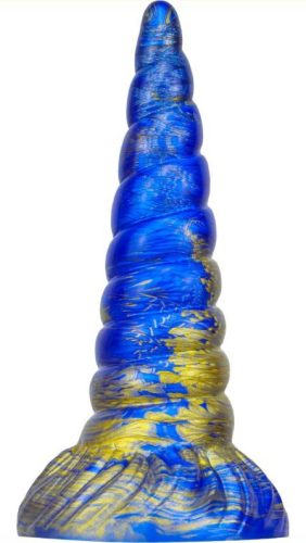 Dildo Unix 17 x 5.3cm kék-arany