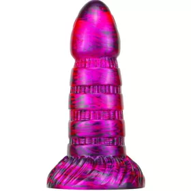 Torff – prémium, 16 cm fekete-lila dildó