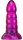 Torff – prémium, 16 cm fekete-lila dildó