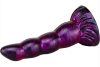 Fantasy Dildo Scopio – 17 cm-es prémium dildó, lila-fekete