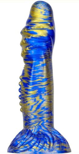 Dildo Fantasy Croq 19 x 5cm kék-arany