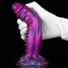 Dildo Fantasy Croq 19 x 5cm lila-fekete