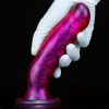 Fantasy Dildo Marbex 19 x 4cm lila-fekete