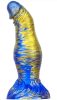 Dildo Fantasy Duxel – prémium kék-arany élmény 17 cm
