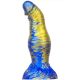 Fantasy Dildo Duxel 17 x 6cm kék-arany