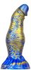 Dildo Fantasy Duxel – prémium kék-arany élmény 17 cm