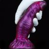 Fantasy Dildo Duxel 17 x 6cm lila-fekete