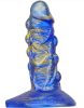 Dildo Fantasy Bulstrix 15 x 5.5cm kék-arany