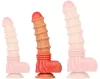Monster Humiks – prémium dildó, 18x5 cm érzéki élményhez