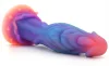 Lumy Pop – foszforeszkáló vibrátor, 19 x 5.6 cm