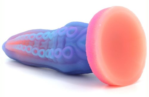 Lumy Octop – foszforeszkáló prémium dildó 21 cm