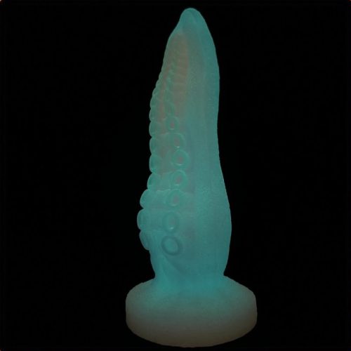 Lumy Octop – foszforeszkáló prémium dildó 21 cm