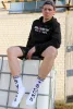 SNEAKS SOCKS Sk8erboy – stílusos fehér sportzokni