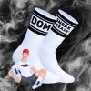 DOM SneakFreaxx – prémium fehér zoknik érzéki stílusban