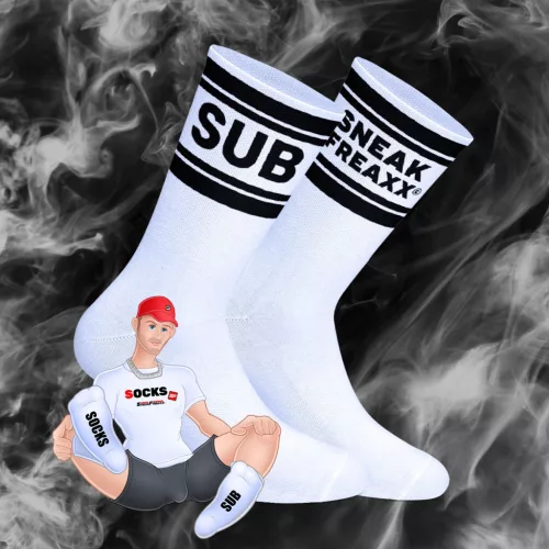 Sneakfreaxx White Sub Socks – prémium zokni különleges stílusban