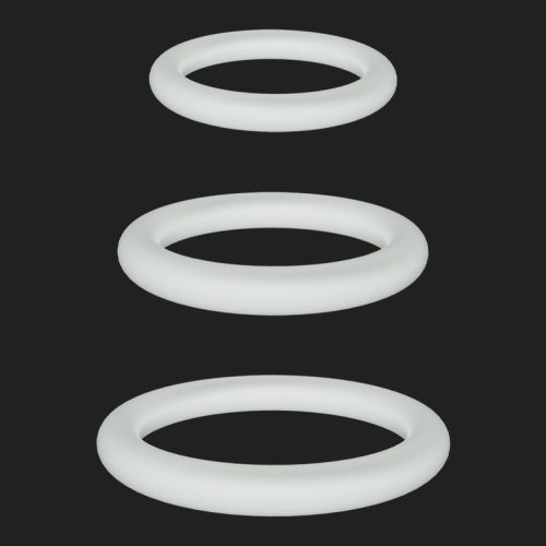 Lumiring – 3 darab fénylő péniszgyűrű szett