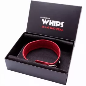 Whips Bilincs Állítható 38-44 cm Fekete bőr 4 cm széles