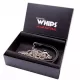 Whips Paskoló Natúr bőr 120 cm fekete