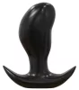 Frijo L – prémium fekete anális dugó 15 x 7 cm