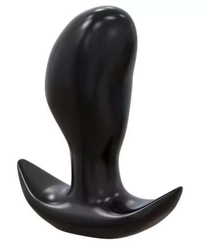 Frijo L – prémium fekete anális dugó 15 x 7 cm