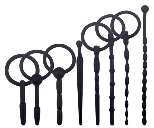 Prémium 8 darabos szilikon húgycső kúp készlet