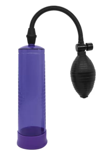 Powerpump péniszpumpa vákuumos, méretjelző lila