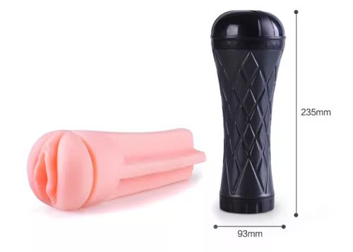 Szilikon vibráló maszturbátor vagina formában