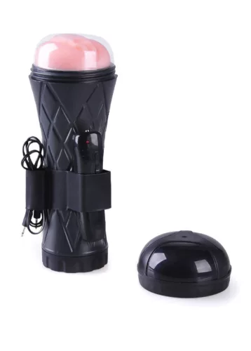 Szilikon vibráló maszturbátor vagina formában