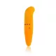 Mini vibrátor G-pont stimuláló 12 cm narancs