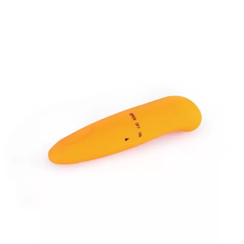 Mini vibrátor G-pont stimuláló 12 cm narancs