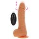 Naked Real – vibráló, push-up dildó (16,5 x 4 cm)