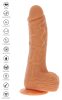 Naked Real – vibráló, push-up dildó (16,5 x 4 cm)
