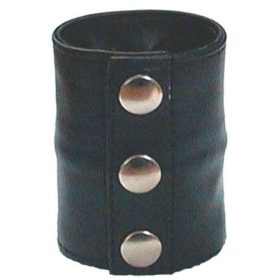   Mister B Black – elegáns bőr karkötő prémium minőségben