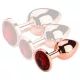 Bijou Rouge – prémium piros arany anális kiegészítő 6,5 cm