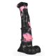 Ponulf Dildo – érzéki állatos vibrátor, fekete-rózsaszín