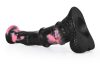 Ponulf Dildo – érzéki állatos vibrátor, fekete-rózsaszín