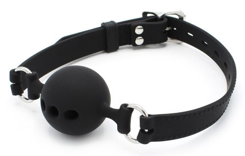 Pierced Ball Gag – érdekfeszítő 43 mm-es golyóbiggyes