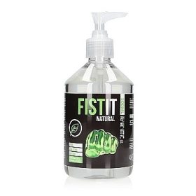   Fist It Natural - vegán intim síkosító 500 ml-es pumpás adagolóval