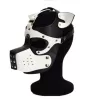 Puppy Dog Mask – stílusos fekete-fehér álarc