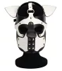 Puppy Dog Mask – stílusos fekete-fehér álarc