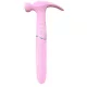 Sweet Hammer – vibráló dildó, 17 cm, rózsaszín