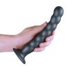 Gyöngyös szilikon G-Spot Dildo - 8'' / 20,5 cm