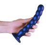 Gyöngyös szilikon G-Spot Dildo - 8'' / 20,5 cm